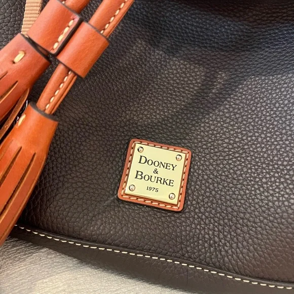 🔥 NWT Dooney & Bourke Bag | NWT Red and Tan Leather Tote - Picture 10 of 12